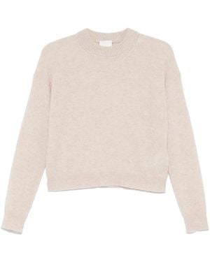 Allude Maglione Girocollo - Bianco