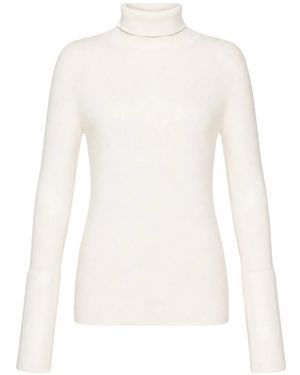 Sofie D'Hoore Roll-Neck Long-Sleeve Jumper - White
