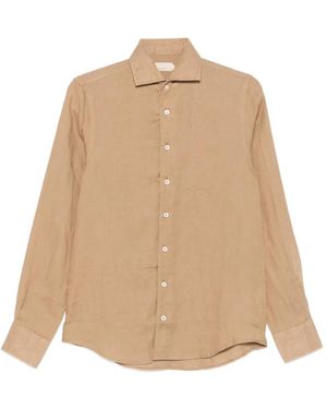 Aurélien Seaside Long-Sleeve Shirt - Natural