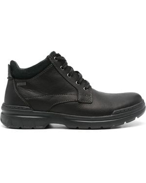 Clarks Rockie2 Up Gtx レザーブーツ - ブラック