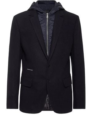 Philipp Plein Hooded Blazer - Blue
