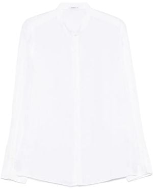 Transit Stand-Up Collar Shirt - White