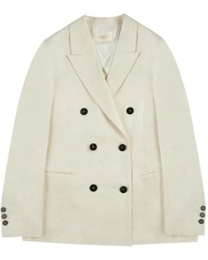 Montedoro Doppelreihiges Sakko - Weiß