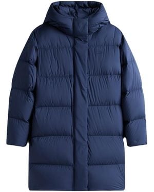 Tommy Hilfiger Plumífero con capucha - Azul