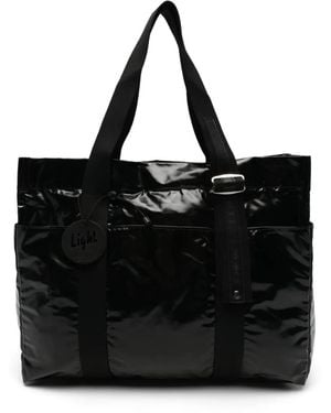 Jack Gomme Glossy-Finish Tote Bag - Black