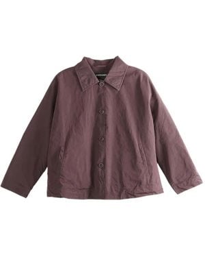 Casey Casey Button-Front Jacket - Purple