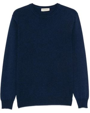 SERGIO MORETTI FIRENZE Jersey Con Cuello Redondo - Azul
