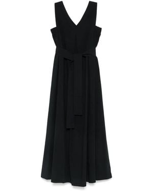 MOUTAKI Midikleid aus Baumwolle - Schwarz