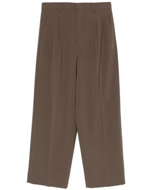 Rossi Pleated Trousers - Grey