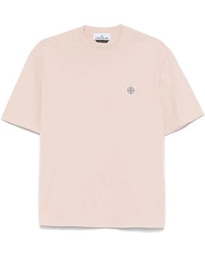 Stone Island ショートスリーブ Tシャツ - ピンク