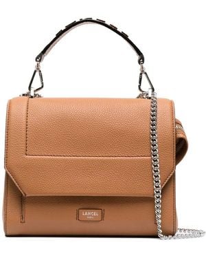 Lancel フラップ レザーバッグ - ブラウン