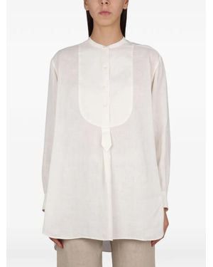 Aspesi Buttoned Blouse - White