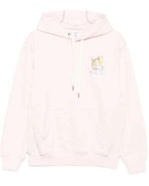 CASABLANCA Manga Tennis Ball Hoodie - ピンク