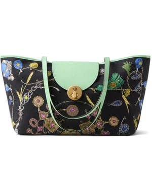 Versace Borsa Tote Vivian Piccola - Verde
