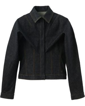 Jacquemus Veste The Châle En Jean - Black