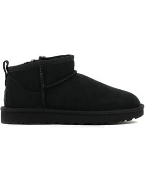 UGG Classic Ultra Mini Stiefel - Schwarz