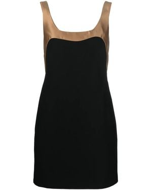 Valentino Garavani Colourblock Minidress - Black