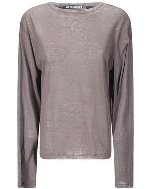 OTTOLINGER Long-Sleeve Top - Grey
