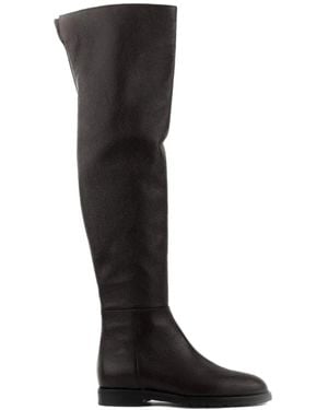 Roberto Festa Arvid Leather Over-The-Knee Boots - Black
