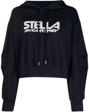 Stella McCartney Logo-print Scuba Hoodie - Multicolour