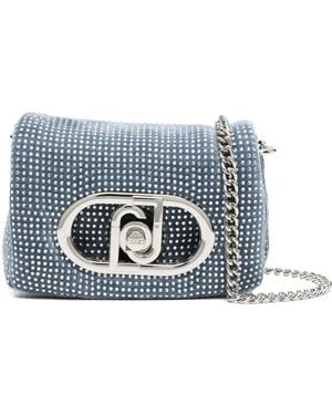 Liu Jo Tasche Mit Kristallen - Blau