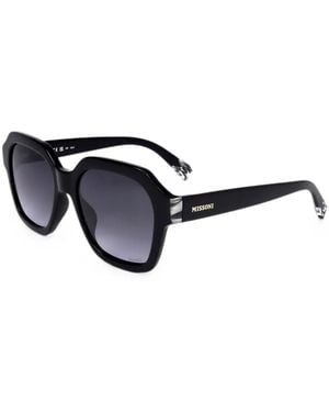 Missoni Geometric-Frame Sunglasses - White