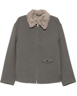 Our Legacy Veste À Fermeture Zippée - Gray