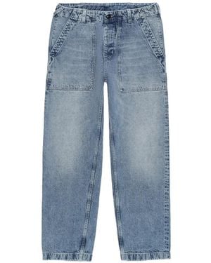 Fortela Newfatigue Patch-Pocket Jeans - Blue