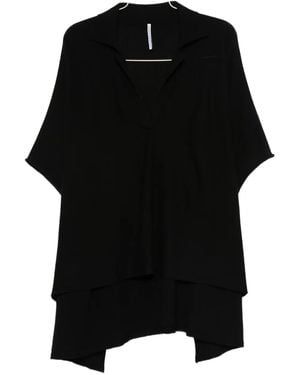 Liviana Conti Mila Layered Polo-Neck Sweater - Black