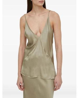 Herskind Haut À Col V - Vert