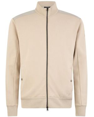 Herno Zip-Up Bomber Jacket - Natural