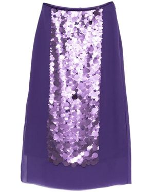 JOSEPH Cambo Skirt - Purple