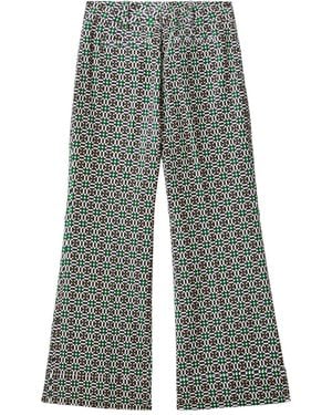 La DoubleJ Hendrix Broek Met Geometrische Print - Grijs
