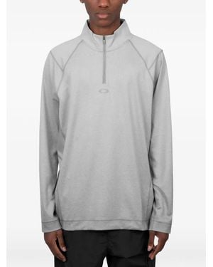 Oakley Zip-Up Sweatshirt - Gray
