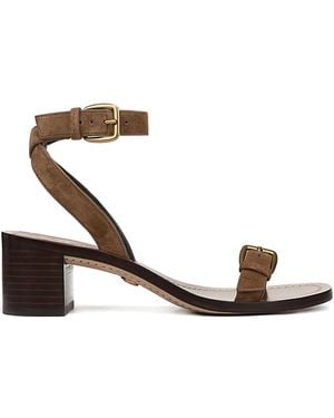 Veronica Beard 50Mm Elia Sandals - Metallic