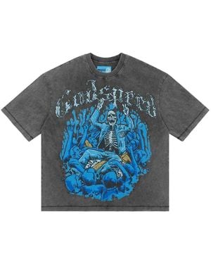 Godspeed Crowd Surf Crew-Neck T-Shirt - Blue