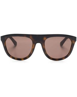 Burberry Gafas de sol con efecto de carey - Marrón