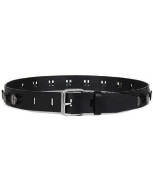 032c Ceinture À Médaillon Souvenir - Blanc