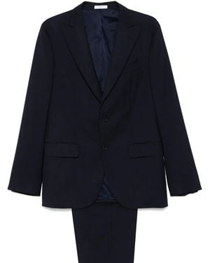 Boglioli Virgin Wool Suit - Blue