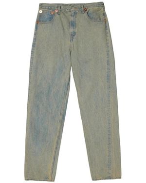 Woolrich Jean Skinny À Effet Délavé - Gris