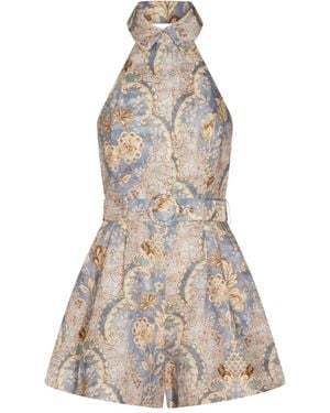 Zimmermann Playsuits - Multicolor