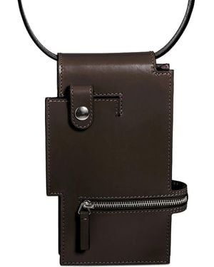 Merryl Tielman Jimmy Flap Pocket Cross Body Bag - Black