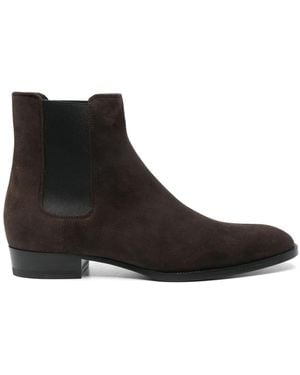 Saint Laurent Wyatt Chelsea Laarzen - Zwart