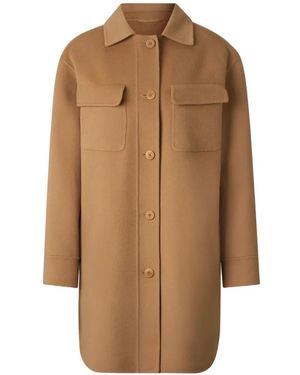 Bogner Tory Double-Face Wool Coat - Brown