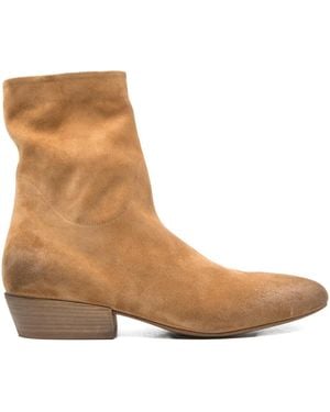 Marsèll ジップアップ ブーツ - ブラウン