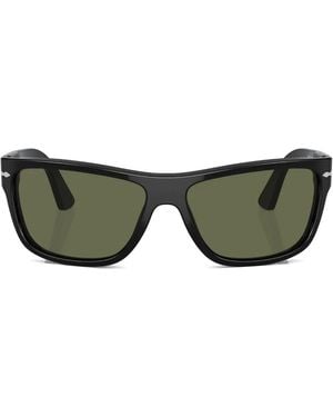 Persol Rectangle-Frame Glasses - Green