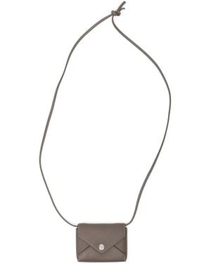 Tory Burch Lanyard Cardholder - White