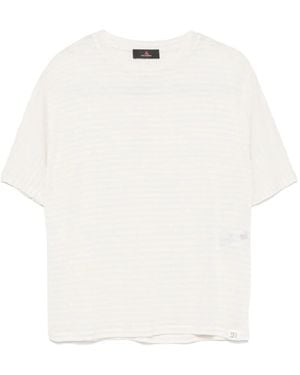 Peuterey T-Shirt A Righe - Bianco