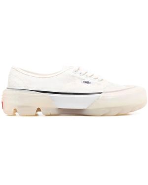 Vans Chunky Logo-Patch Lace-Up Trainers - Natural