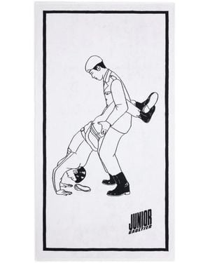 Jean Paul Gaultier Kamasutra Towel - Grey
